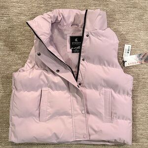 Kyodan Blush Pink Puffer Vest